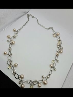 Lane Bryant Faux Pearl Necklace